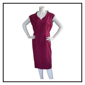 J. Peterman Tailored Midi Dress